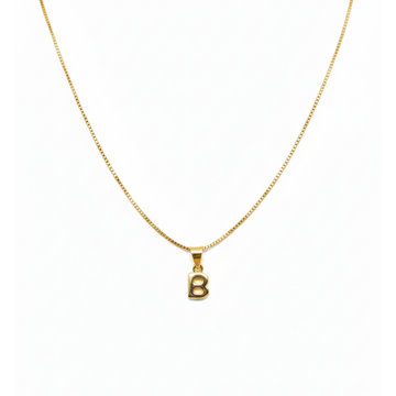 Collar Inicial Mini-Bubble